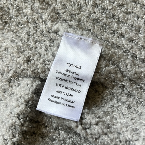 Barefoot dreams waffle knit open front cardigan - Picture 5 of 6